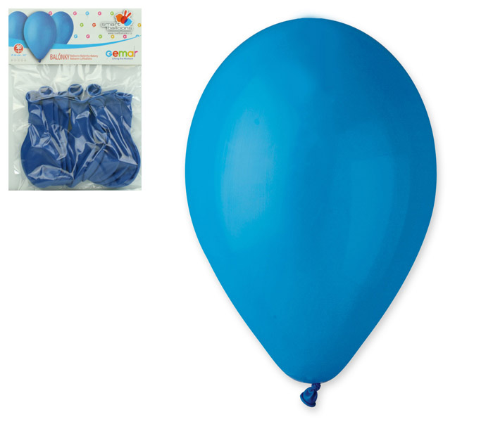 Balónky 10ks OBYČ. modré