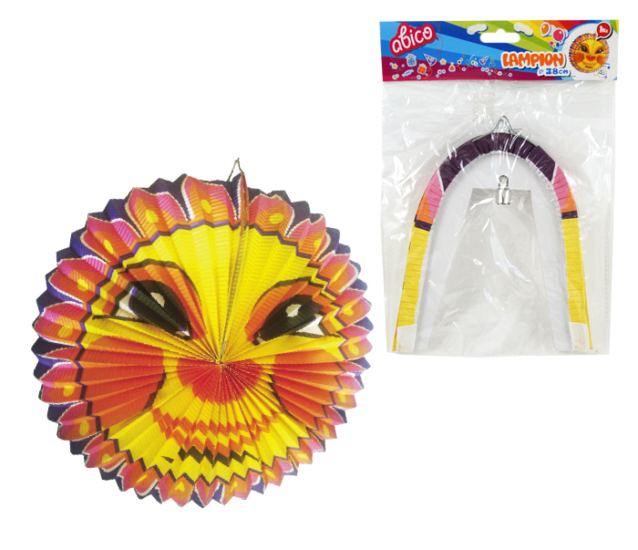 Lampion 38cm slunce LUMA