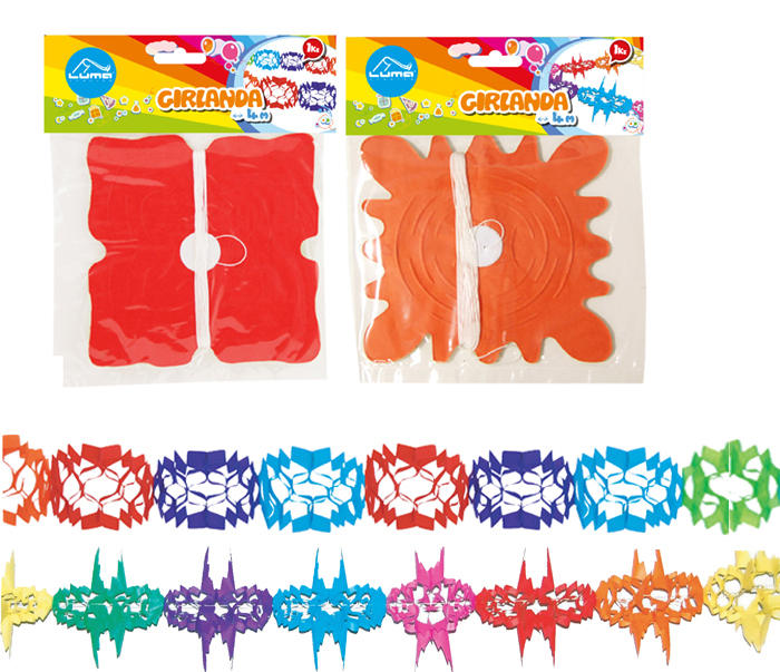 Girlanda 4m MIX LUMA