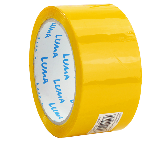 Lepící páska 48mm x 66m žlutá LUMA