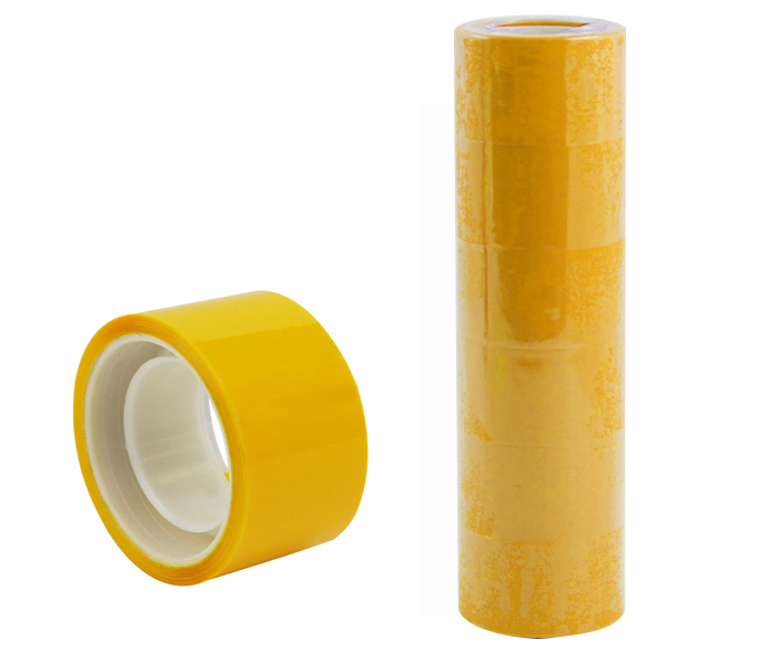 Lepící páska 24mm x 10m žlutá LUMA