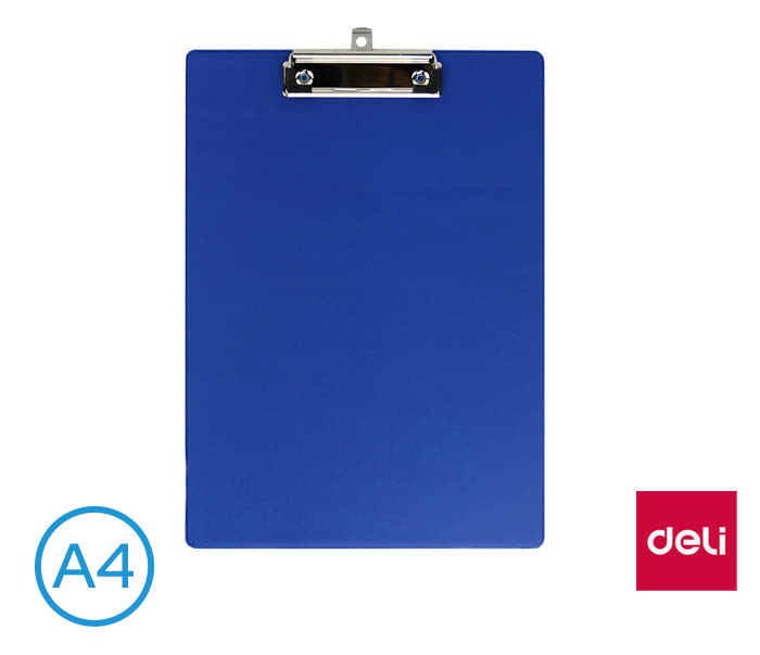 Podložka psací s klipem A4 DELI E38153A modrá